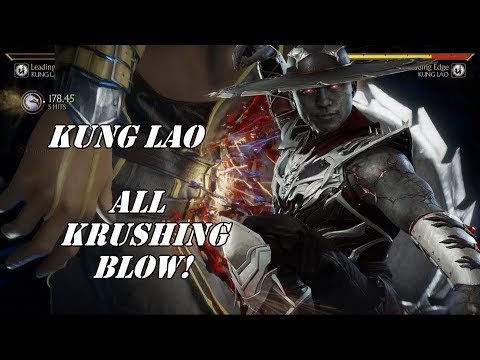 MORTAL KOMBAT 11 - KUNG LAO ALL KRUSHING BLOW!