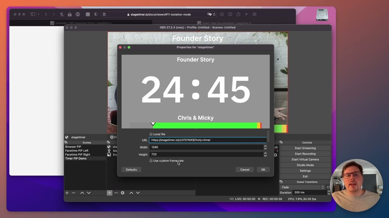 Countdown Timers For Live Streaming, How to Create A Custom Timer