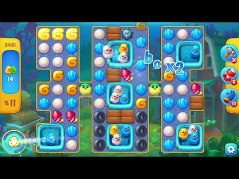 🥰 [FISHDOM Walkthrough] Level 8461