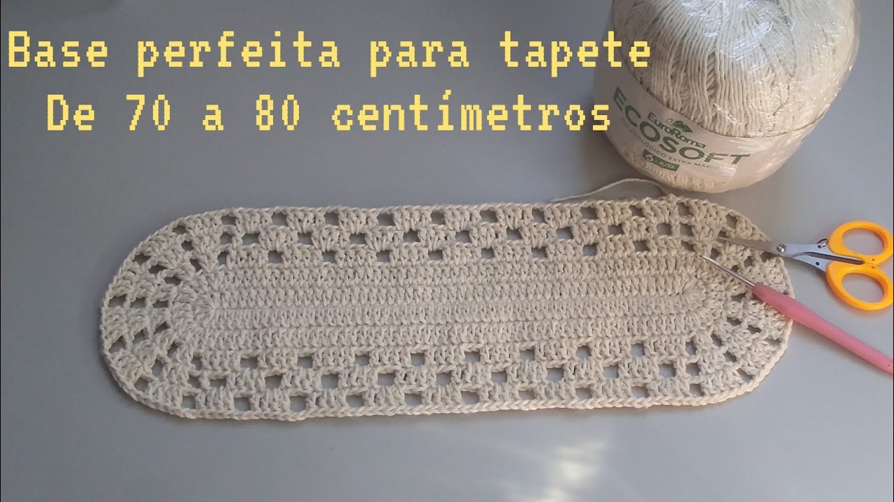 Base para tapete economico de 70 a 80 centímetros, dou super dicas,aumentar e diminuir..Vem ver🤩
