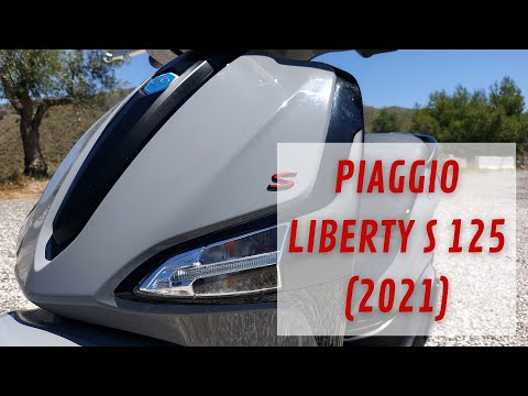 Piaggio Liberty S 125 (2021) | Test Ride & Review, Walkaround, Soundcheck, Acceleration | VLOG296