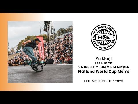 Yu Shoji - SNIPES UCI BMX Freestyle Flatland World Cup Men's Final Winner