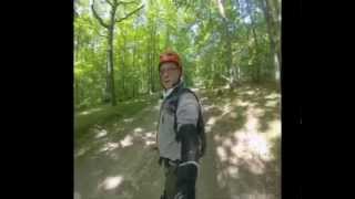 preview picture of video 'Descente mountainboard  spot champcueil  (part1)  Mountainboarding, freeride'
