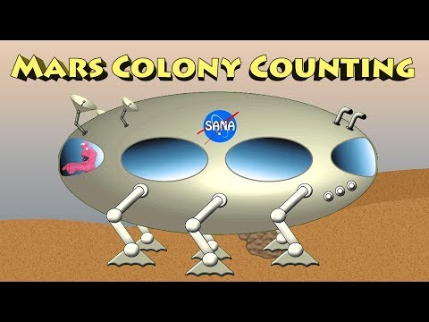 Mars Colony Clickton Station - Mars Colony Counting Mars Vehicles