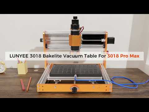 Coming online：3018 CNC + Vacuum Suction Cup Working Demonstration | Powerful Vacuum Clamp in Action!