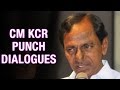 Telangana CM KCR Powerful Punch Dialogues In T-Assembly Sessions on DLF lands || V6 news