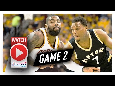 Kyrie Irving vs Kyle Lowry Game 2 PG Duel Highlights (2017 Playoffs ECSF) Cavs vs Raptors - SICK!