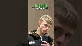 How to stretch the jaw (masseter) #workout #amazing #gym #flexibility #mobility #training #exercise