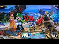 Luigi Saves Daisy From Bowzer