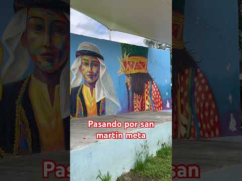 Pasando por san martin meta en los llanos orientales en el departamento del meta colombia 🇨🇴