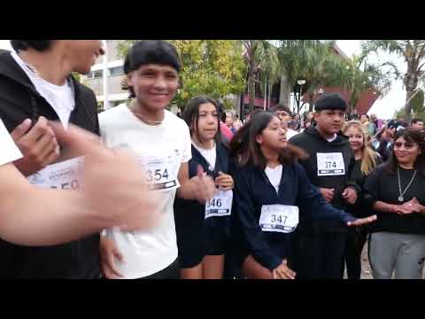 Con importante convocatoria estudiantil, se corrió la “Gran Maratón de la Ciudad” en Alto Comedero