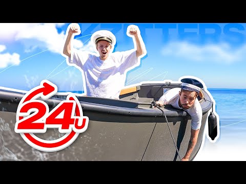 BANKZITTERS OVERLEVEN 24 UUR OP EEN BOOT