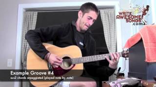 Songwriting Technique - Groovy Grooves (5 Examples)