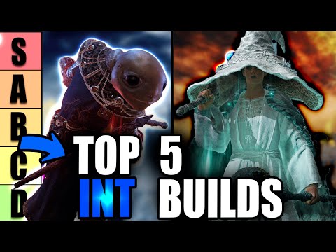 TOP 5 BEST Intelligence BUILDS in Elden Ring ( Best Builds Patch 1.10)