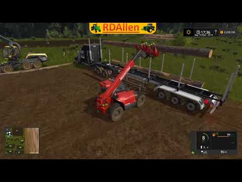 Do It Right Loading Logs - PC vs Console FS17 Drumard Farm