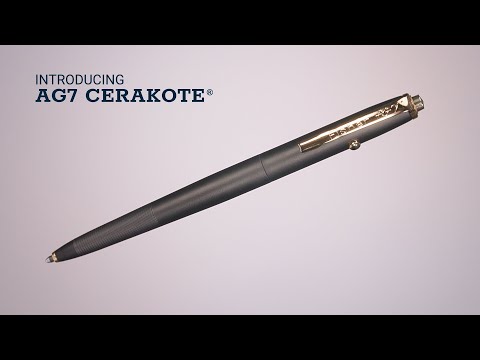 AG7 Ascends: Refined Astronaut Space Pen Forged in Graphite Black Cerakote®