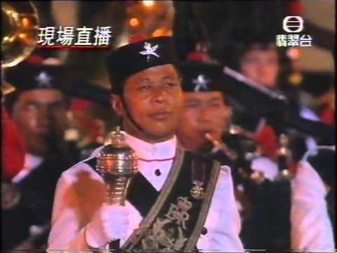 1997香港回歸(英國告別香港儀式)和煙花匯演