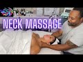 How To Work The Neck Shoulders And Breasts Aka Pec S Using Firm Gentle Soothing Sedative Strokes