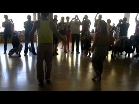 OSBANIS TEJEDA AND ANNETA KEPKA- WORKSHOP RUMBA GUAGUANCO