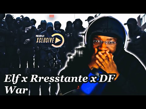 Elf x Rresstante x DF - War (Prod. Rtrap) (Music Video) | Pressplay | REACTION