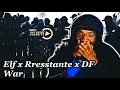 Elf x Rresstante x DF - War (Prod. Rtrap) (Music Video) | Pressplay | REACTION