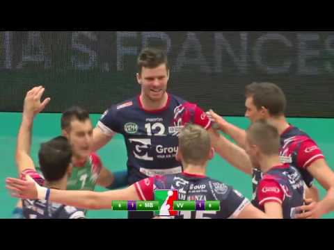 Superlega A1: Highlights -  Gi Group Monza - Tonno Callipo Calabria Vibo Valentia 3-1