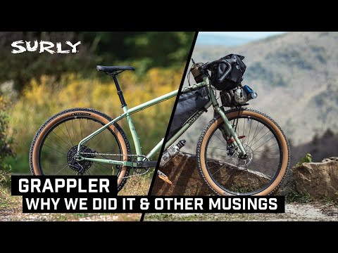 Online Bikeshop Surly Grappler MTB Frame Kit, 27.5