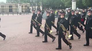 Massed Bands Return to Barracks Separately (Trooping the Colour Rehearsal)