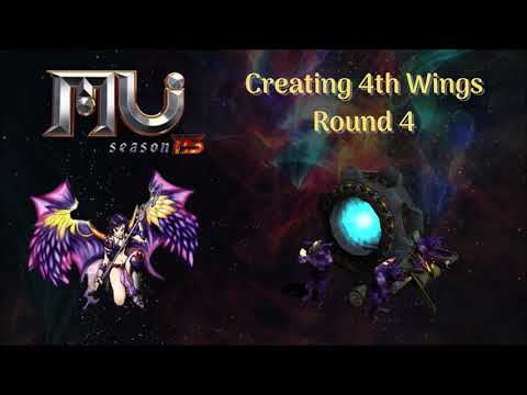 Creating 4th Wings #4 🍀 - MU Online Webzen S15.2