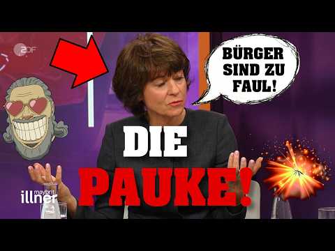 A lazy debate puts the moderator in a tight spot! 💥⚡️ | maybrit illner #PolitSatire