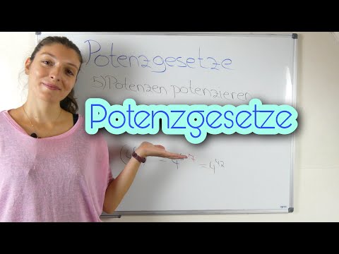 Alle POTENZGESETZE (Rechenregeln für Multiplizieren, Dividieren, Potenzieren)