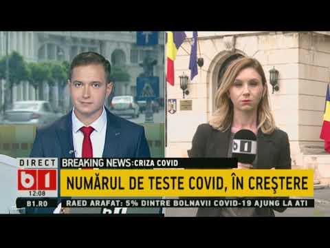 STIRI B1 ORA 12.00 DIN 24 IULIE 2020. TATARU: PRAGUL ROSU, CAND VOM AVEA 2 000 DE ROMANI LA ATI