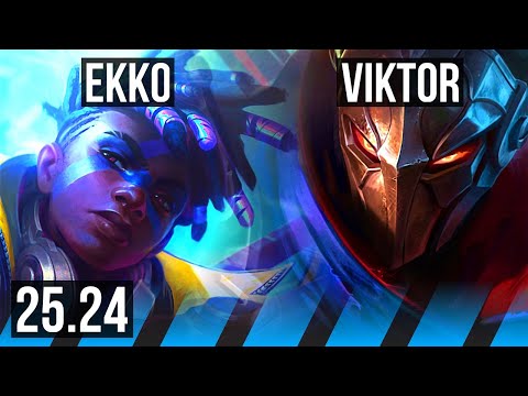 EKKO vs VIKTOR (MID) | NA Master | 25.24