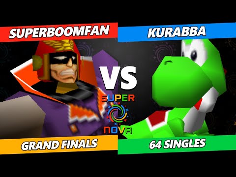 Supernova 2024 GRAND FINALS - SuPeRbOoMfAn (Captain Falcon) Vs. Kurabba (Yoshi) Smash 64 - SSB64