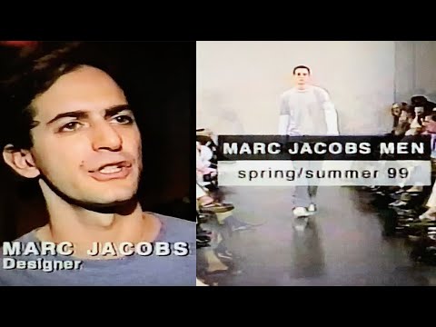 Marc Jacobs Shows his First Men's Collection at New York Fashion Week Spring 1999