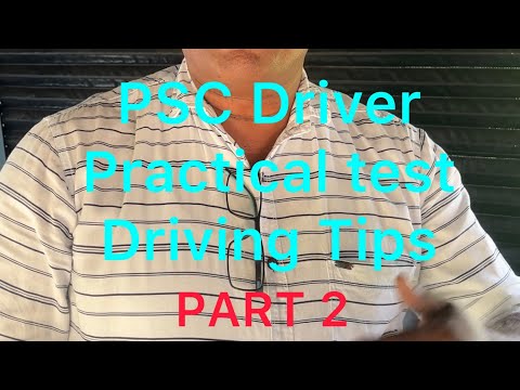 Driving Tips Part 2 | PSC Driver practical test awarness | 9895698369