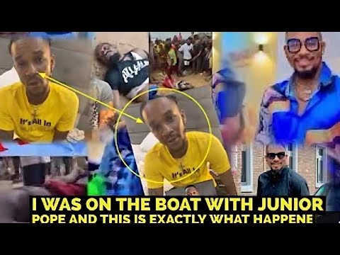 Actor TC Okafor Narrates His Story How HE Escape De@th From the Boat That K!lled Jnr pope