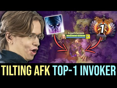 Topson TILTING AFK TOP-1 Rank Invoker