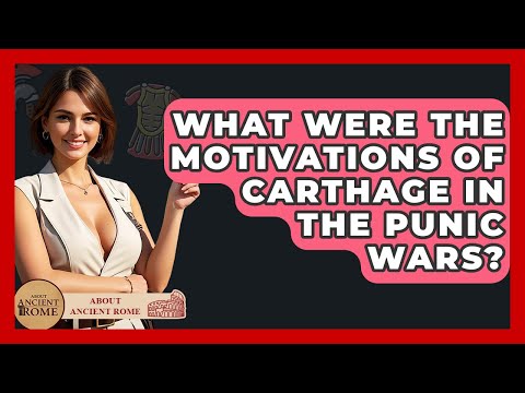 What Were The Motivations Of Carthage In The Punic Wars? - All About Rome