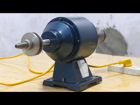 Electric Grinder Restoration | Rusty and Broken Bench Grinder Restoration