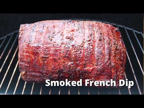 French Dip Sandwich Recipe | Smoked French Dip on UDS Smoker