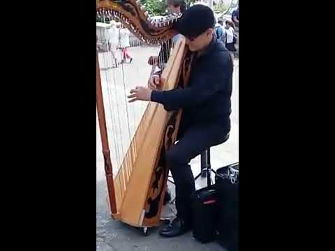 Concerto de Aranjuez on Harp at Sacre Couer, Paris
