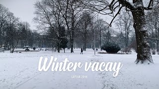 preview picture of video 'Winter Vacay in Latvia 2018'