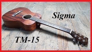 Video thumbnail for Sigma TM-15 Travelgitarre - Review Deutsch by BigGeorgeful