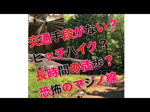 公共交通機関では行くのが困難な、異世界?にあるマジノ線。