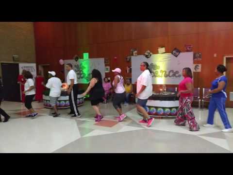 Afro Stroll.  Russell Green, Instructor. Sliders 2nd Anniversary, Sept 24, 2016.