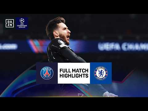Paris Saint-Germain vs Chelsea | UEFA Champions League Highlights | Round of 16 | 2025-2026