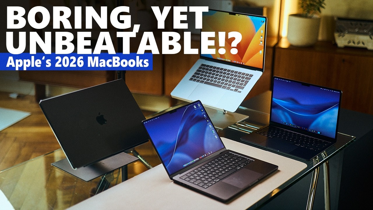 All new 2026 MacBooks tested! - Something for everybody!