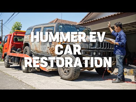 Thumbnail for ASMR Car Restoration: Hummer EV | Rust Removal, Cleaning & Detailing by Hummer, video, Car, Vehicle, vide
