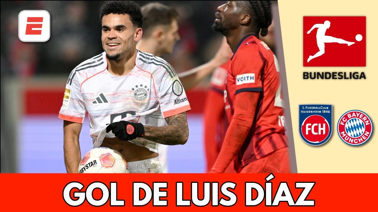 LUCHO DÍAZ estampó el 3-0 del BAYERN MUNICH con dedicatoria especial incluida | Bundesliga